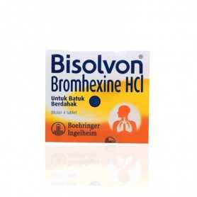 Bisolvon 8mg Strip